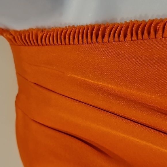 Antonio Melani Short Sleeve Wrap Silk Dress Size 4 - Picture 3 of 8